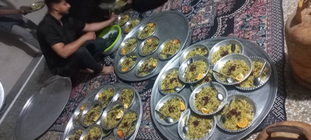 افطاری برای کودکان ایتام در روستای طره بخاخ